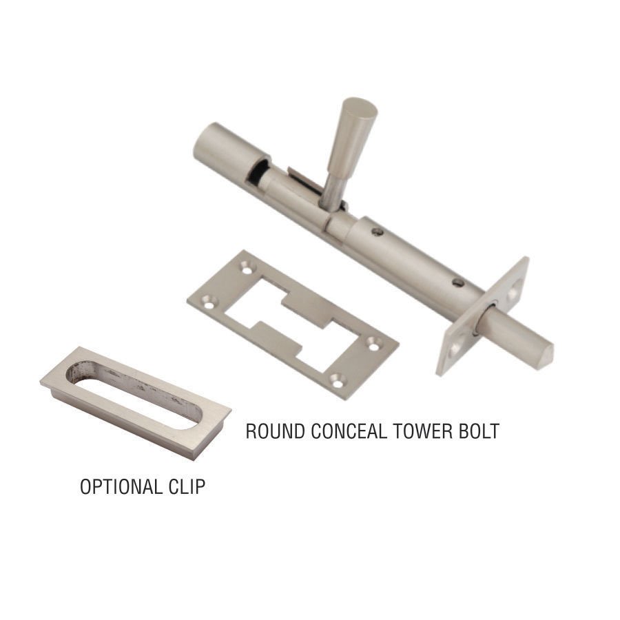 T24 Conceal Tower Bolt